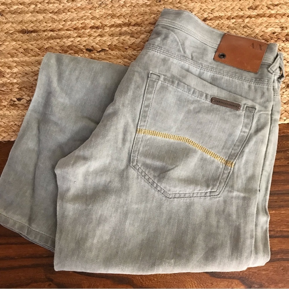 ▪️ARMANI EXCHANGE Straight Leg Jeans